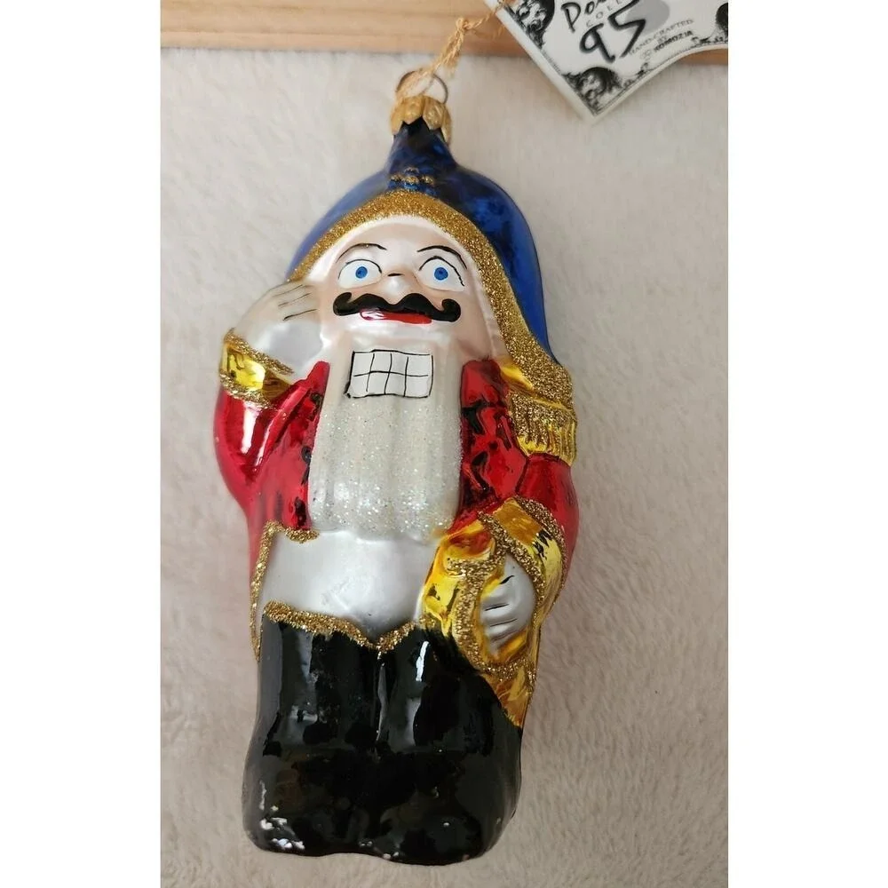 Polonaise Kurt Adler Nutcracker Suite Collection 4 Piece Ornament Wooden‎ BoxSet